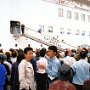 Shimizu, Japan - School Children Visiting Ship
